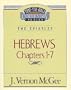 Hebrews Chapters I - 7(Thru the Bible)