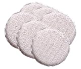 Round Cotton Wax and Tire Dressing Applicator - 6 Pack