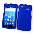 Samsung Captivate I897 (AT&T) Rubberized Snap On Protector Hard Case, Blue