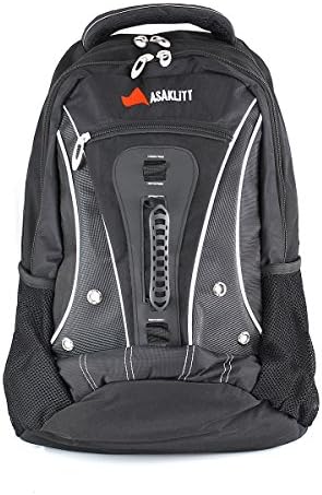 Askalitt Black Hiking Backpack Daypack, 30 Liter, Black