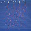 Set of 288 LED Orange Micro Designer Branch Icicle Christmas Light Curtain