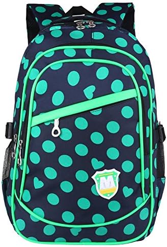 Kuresta Womens Backpack for High School Laptop Girls Book Bags Bookbag Green