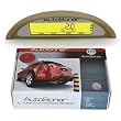 AutoSonar Backup Parking Sensors with Display Ivory and Black Sensors