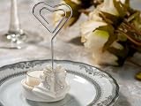 Place Card Holder Candle Holder w T-Light Wedding Bells w Clear Stones (Set of 96) - Baby Shower