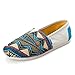 SUNROLAN Women's Canvas Slip on Loafer Slippers Casual Flat Shoes Fashion Sneakers