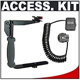 Stroboframe Quick Flip Rotating 350 Flash Bracket + Off-Camera Extension Co ....