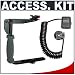 Photo : Stroboframe Quick Flip Rotating 350 Flash Bracket + Off-Camera Extension Cord for Pentax K20D K200D K2000 Digital SLR Cameras
