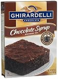 Ghirardelli Chocolate Brownie Mix, Chocolate Syrup, 18.75-Ounce Boxes