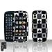 Black Playing Card Rubberized Snap on Hard Skin Cover Case for Samsung Impression A877 + Belt Clip