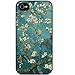 S9Y Vintage Flowers Watercolor Art Hard Back Skin Case Cover For Apple iPhone 5C Style B (47EP)