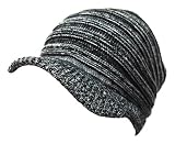NEW YORK HAT(ニューヨークハット) ニット帽 MARL POP TOP/ブラックミックス 4471 TOP OF THE POPS