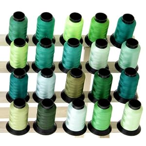 20-Spools-GREEN-Embroidery-Machine-Thread