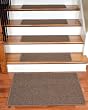 Dean Premium Wool Carpet Stair Treads - Melrose Umber (13) PLUS a Matching 2' x 3' Landing Mat