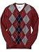 Old Navy Mens Argyle V Neck Sweaters