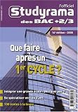 L officiel Studyrama des bac +2/3 : Que faire après un 1er cycle ?