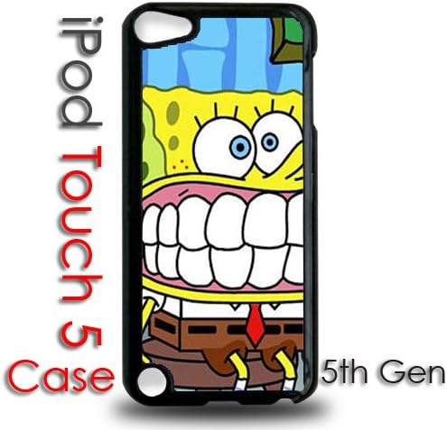 IPod 5 Touch Black Plastic Case - Spongebob Squarepants