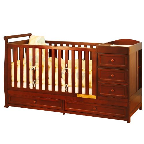 Athena Daphne 2-in-1 Crib Cherry