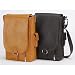 Picnic Gift Vino 2 Leather Wine Tote Two Bottle Carrier in Black - Picnic Gift 4025-BK