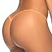 Espiral Women's Basic Y-Back Thong Wet Orange Medium/Large