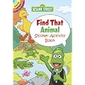 Sesame Street Find That Animal Sticker Activity Book