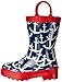 Hatley Girls' Scattered Anchors Rain Boots