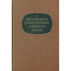 A Dictionary of Contemporary American Usage