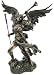 Archangel Saint Gabriel Statue Bronze Powder Cast Sculpture 12 1/4-inch