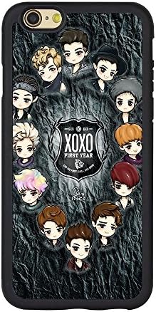 KpopStarz hot Boy group Cartoon EXO XOXO All members Iphone 6/6S Phone Case