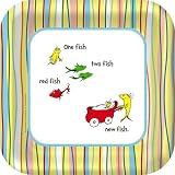 Hallmark 190166 Baby Seuss Square Dinner Plates