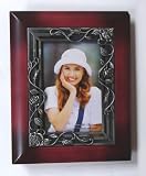 Review Glory Land Corporation  / 3½×5 Petralite Maroon Photo Album w/50 4×6 Inserts - Roses on Trellis