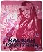Hannah Montana "Girls Rock!" Over-size Fleece Throw Blanket