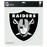NFL Oakland Raiders 8-by-8 Inch Diecut Colored Decal