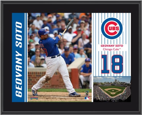 Geovany Soto Plaque | Details: Chicago Cubs, Sublimated, 10x13, MLB Plaque