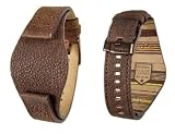 Fossil Bracelet de Montre Cuir 21mm BG2194
