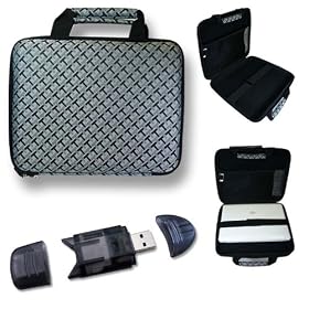 Stylish, Hard Shell Carrying Case for Dell Inspiron Mini 8.9