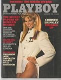 November 1984 Playboy Magazine Christie Brinkley Dresses Up