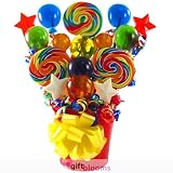 Festive Whirly Lollipop Bouquet