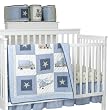 Tiddliwinks Transportation 4-pc. Crib Set - Blue