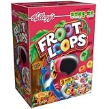 Club Pack Kellogg's Froot Loops Cereal Two Bag Value Box 43.6 oz