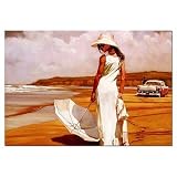 Woman with Parasol, Mark Spain (1000 pc puzzle)