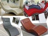 Zoom Produkt-Bild: Relaxliege Recamiere Chaiselongue Livorno SF-2522, Leder