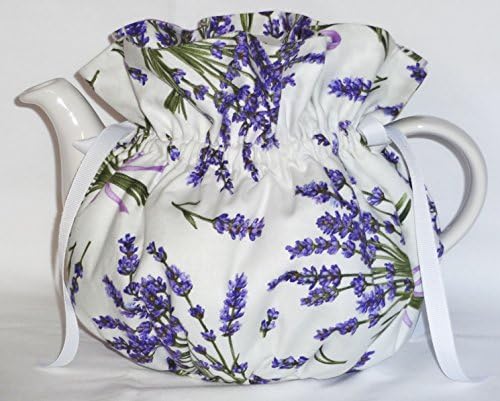 Lavender Tea Pot Cozy - Fits 6 Cup Teapot - Reversible - Tea Pot Not Included