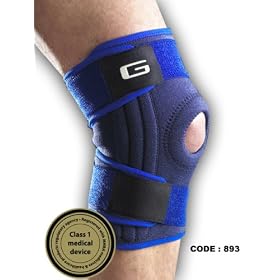 Neo G MEDICAL GRADE STABILISED OPEN KNEE with PATELLA SUPPORT- THE ULTIMATE SKIERS SUPPORT (Lots of Support & Bounce)