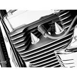 87-up Harley Davidson Motorcycles Chrome Stiletto Head Bolt Covers by Kuryakyn