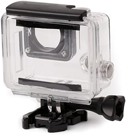 TOZ Side Open Protective Case Skeleton Housing for Gopro Hero 4 / 3+ with Quick Release Buckle Bracket Mount + Thumbscrew