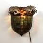 12"W Greenbriar Oak Wall Sconce