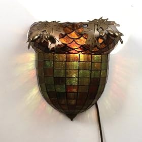 12"W Greenbriar Oak Wall Sconce