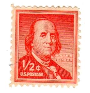 Amazon.com: Postage Stamps United States. One Single 1/2 Cent Red