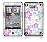 Flowers in the Air Protective Skin Cover Decal Sticker for HTC Aria Cell Ph ....
