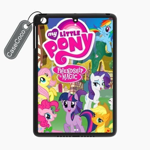 CASECOCO(TM) My Little Pony iPad mini Case- Protective Hard Back / Black Rubber Sides Case for iPad mini (2nd,?3rd?Gen)